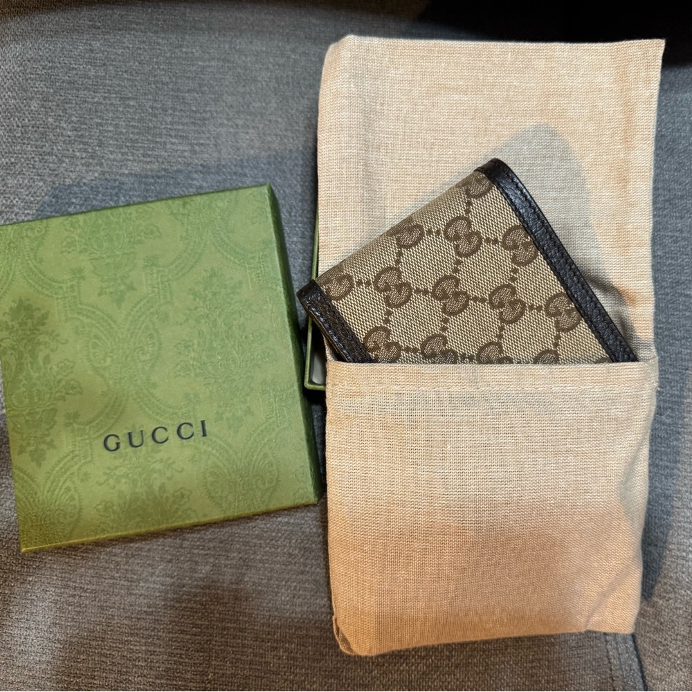 Gucci Bifold Canvas Wallet